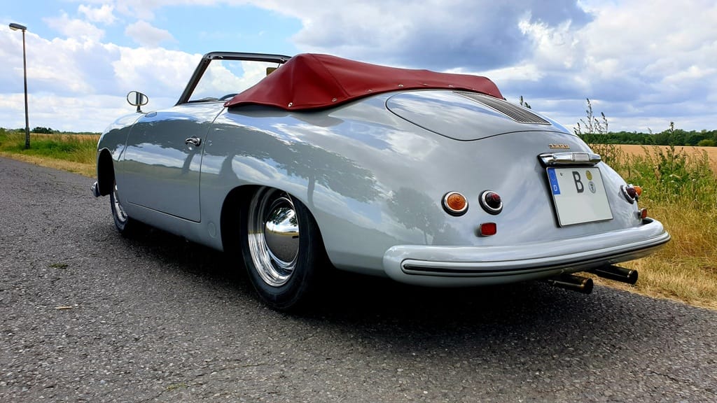 Porsche 356 Pre A 1500 Knickscheiben Cabriolet – Bild 3