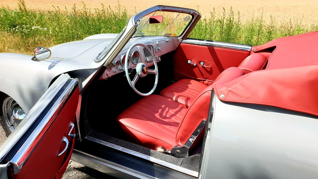 Porsche 356 Pre A 1500 Knickscheiben Cabriolet – Bild 6