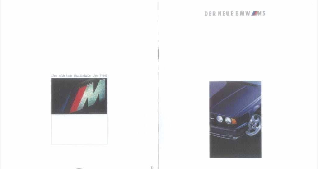 BMW M5 Brochure