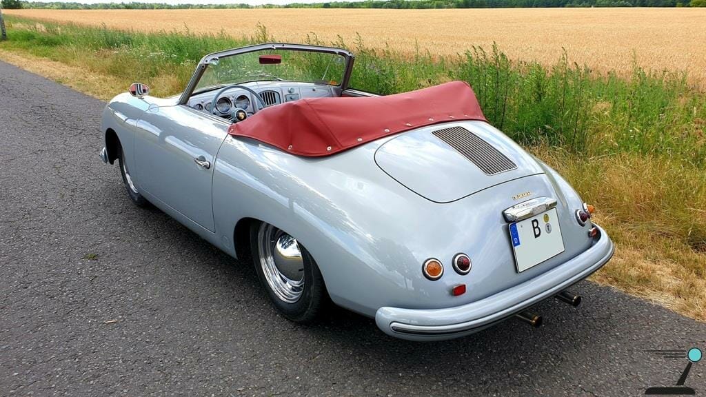 Porsche 356 Pre A Cabriolet Knickscheibe – Bild 4