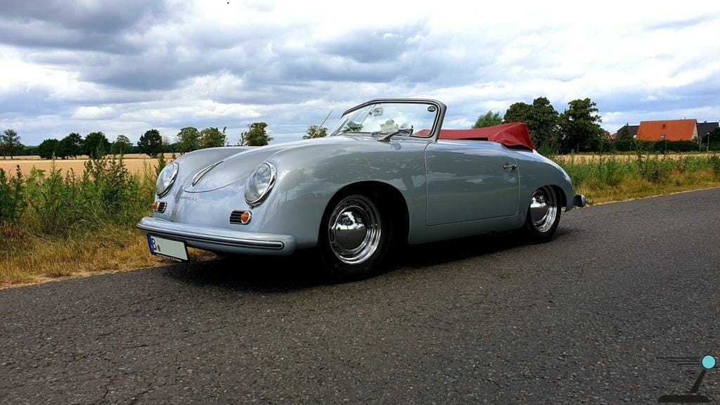 Porsche 356 Pre A Cabriolet Knickscheibe – Bild 2